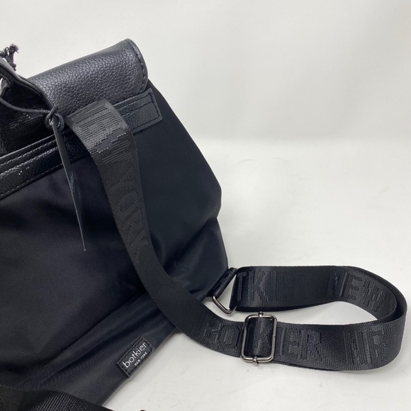 NWT Botkier Trigger Mini Nylon Backpack - Black 90s Y2K Style